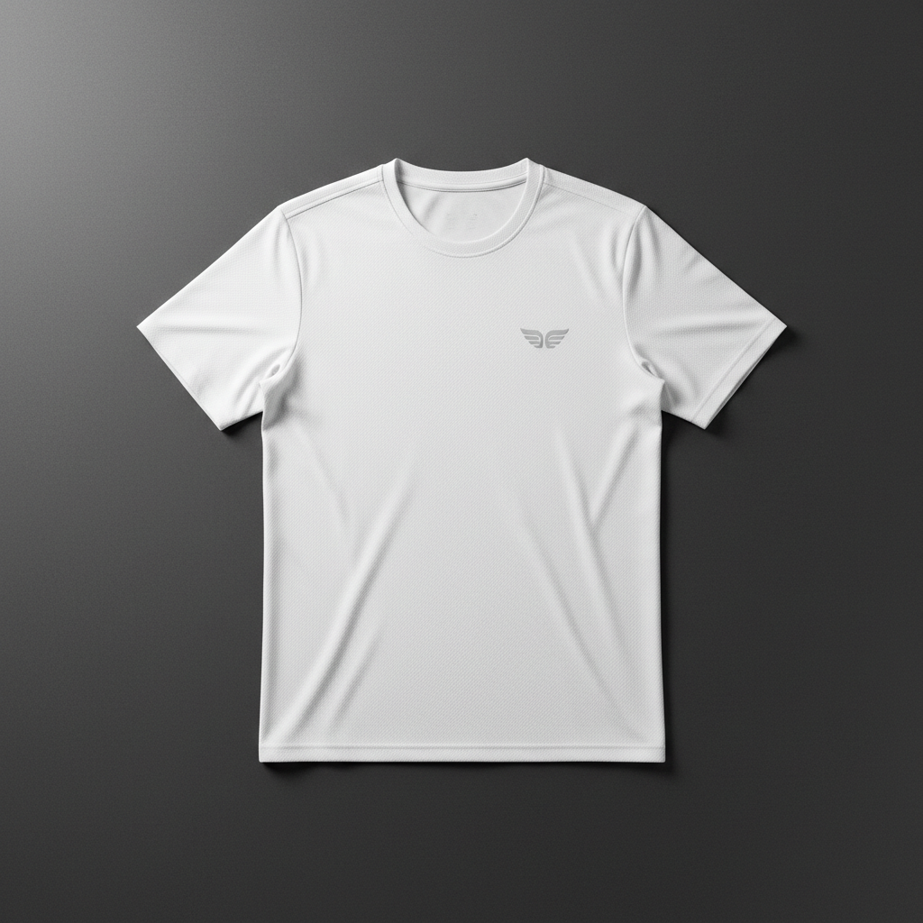 LST DNC Active Tee — White